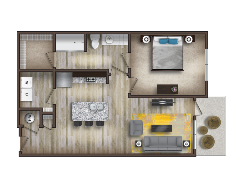 Floor Plans The Henry at Fritz Farm